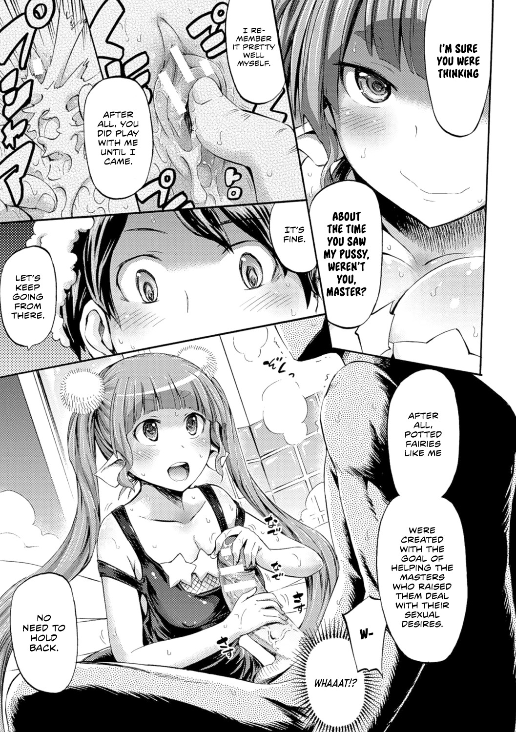 Hentai Manga Comic-Potted Flower-Read-9